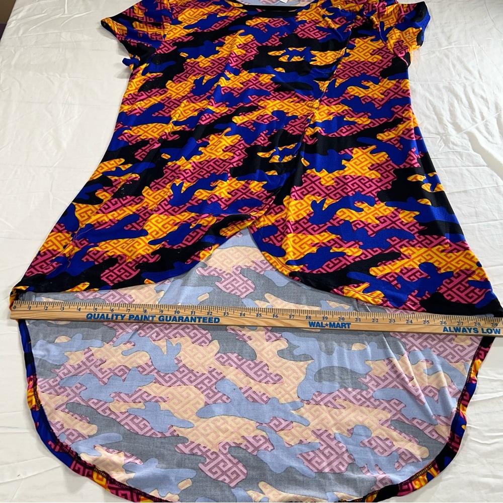 A Vintage Eye Candy Women Dress High Low Mid Center Wrap Around 3xl - Picture 4 of 7
